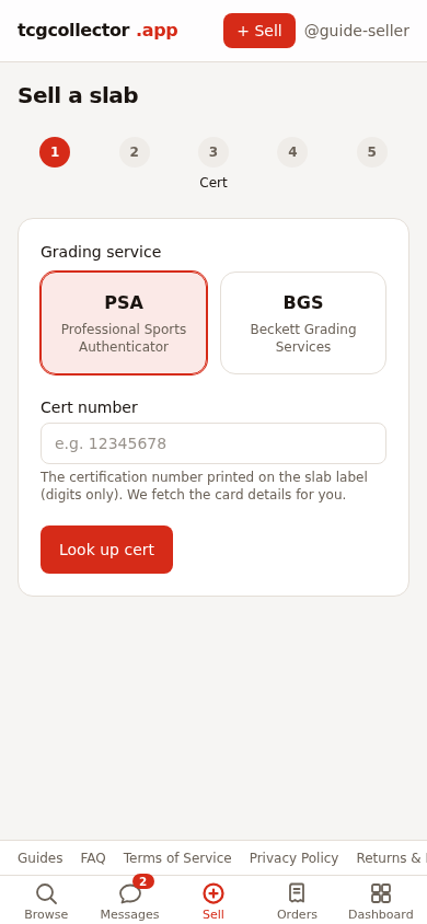Prove ownership from your phone — mobile